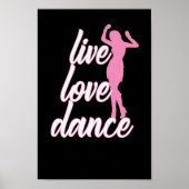 Tanzen "Life Love Dance" Poster (Voorkant)