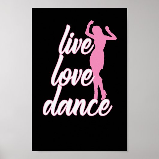 Tanzen "Life Love Dance" Poster (Voorkant)