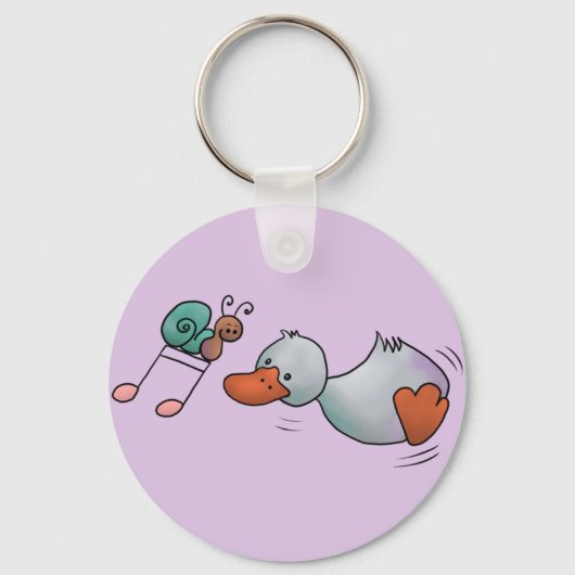 Tanzende Ente Sleutelhanger (Voorkant)