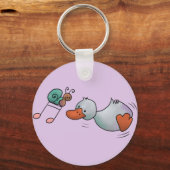 Tanzende Ente Sleutelhanger (Voorkant)