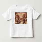 Tanzende Teddys Kinder Shirts (Voorkant)