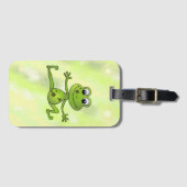 tanzender Frosch   Bagagelabel (Voorkant (horizontaal))