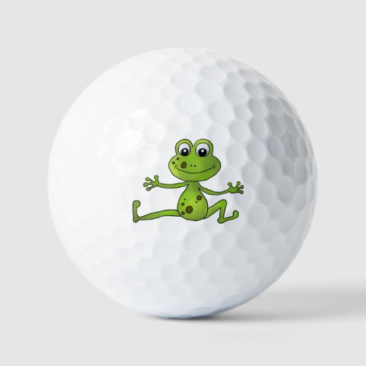 tanzender Frosch Golfballen (Voorkant)