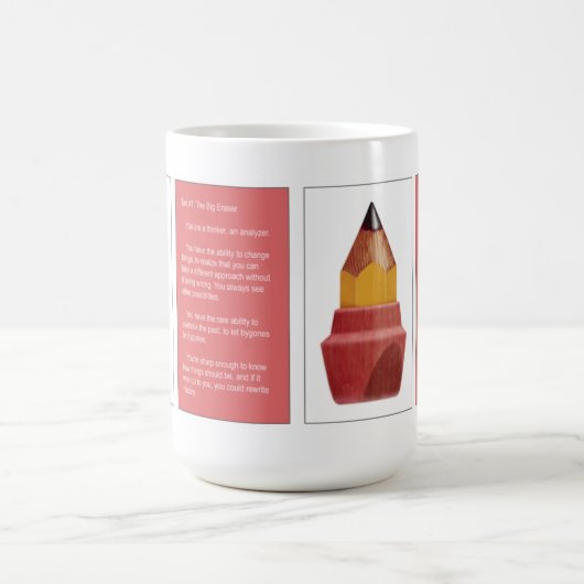 Tao #7 - De Big Eraser Coffee mok (Center)