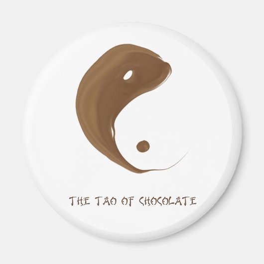 tao chocolade magnet (Voorkant)
