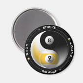 Tao of Pool Magneet (Voorkant / Achterkant)