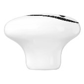 tao symbool grunge Taoism Daoism filosofie traditi Keramische Knop (Zijkant)