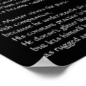 Tao Te Ching #39 Poster (Hoek)