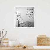 Tao Te Ching No.1 / Poster (Keuken)