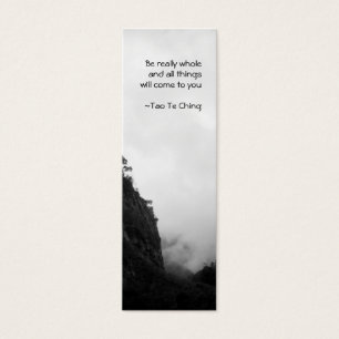 Tao Te Ching No.2 Bladwijzer Mini Visitekaartjes
