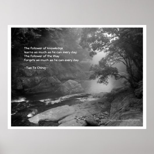 Tao-Te-Ching No.5/ Poster (Voorkant)