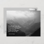 Tao Te Ching No.6/ Briefkaart (Voorkant / Achterkant)