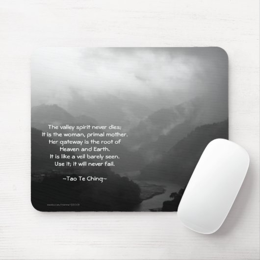 Tao Te Ching No.6 /Mousepad Muismat (Met muis)