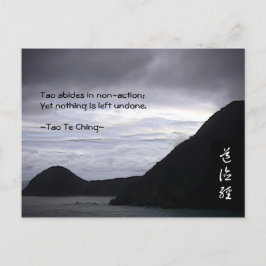 Tao Te Ching No.7 Briefkaart