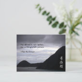 Tao Te Ching No.7 Briefkaart (Staand voorkant)