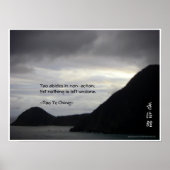 Tao Te Ching No.7/ Poster (Voorkant)