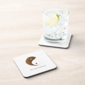 Tao van chocolade coaster bier onderzetter (Rechterzijde)