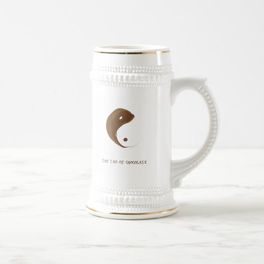 Tao van Chocolate Stein Bierpul (Rechts)