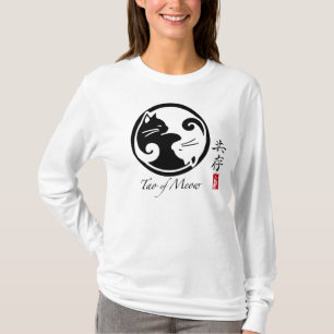 Tao van een hoede hoes met lange bovenrand T-shirt