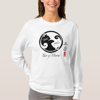 Tao van een hoede hoes met lange bovenrand T-shirt