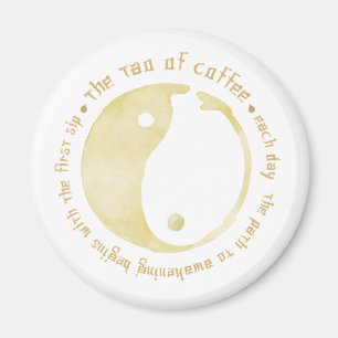 Tao van koffie magneet
