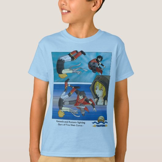 TAOFEWA - Kumara/Kenneth Battle T-shirt (Voorkant)