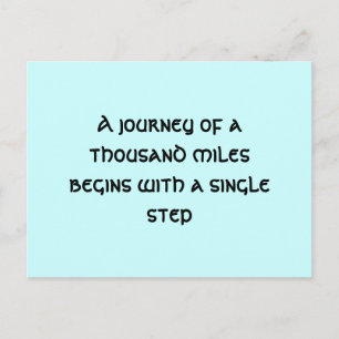 Taoism Quote Loa-Tzu Briefkaart