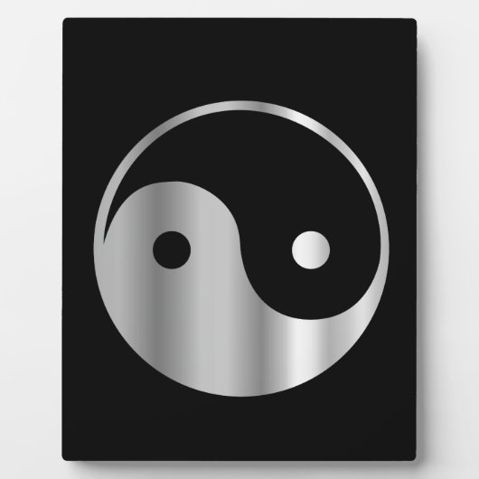 Taoïsme- Daoïsme- Ying en Yang religieus icoon Fotoplaat (Voorkant)