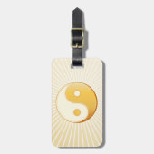 Taoïssymbool Bagagelabel (Voorkant verticaal)