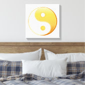 Taoïssymbool Canvas Afdruk (Insitu (Slaapkamer))
