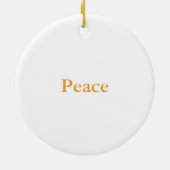 Taoïssymbool Keramisch Ornament (Achterkant)