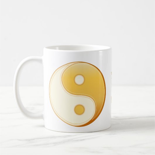 Taoïssymbool Koffiemok (Links)