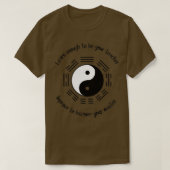 Taoist I Ching Philosophy T-shirt (Design voorkant)
