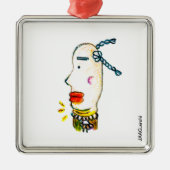 Taoïstisch gevlochten Ornament met boonogen (Voorkant)