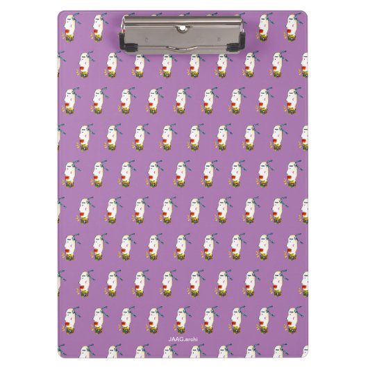 Taoïstisch klembord met bonenogen (Voorkant)