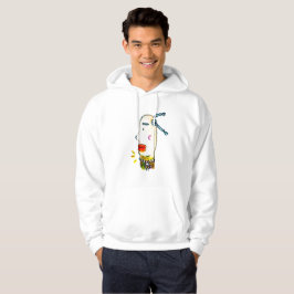 taoïstische gevlochten boon hoodie