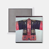 Taoïstische robe met Tai Chi Yin en Yang Magneet (Voorkant / Achterkant)