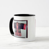 Taoïstische robe met Tai Chi Yin en Yang Mok (Voorkant links)