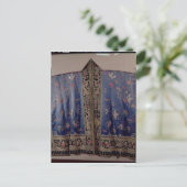 Taoïstische robe van een imperiale tempel briefkaart (Staand voorkant)