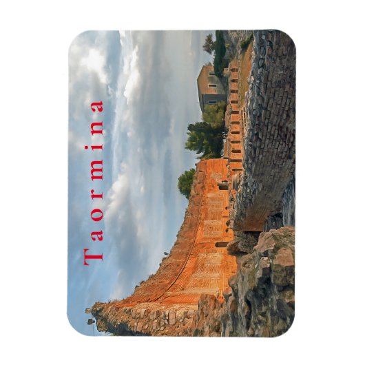 Taormina. #11. magneet (Verticaal)