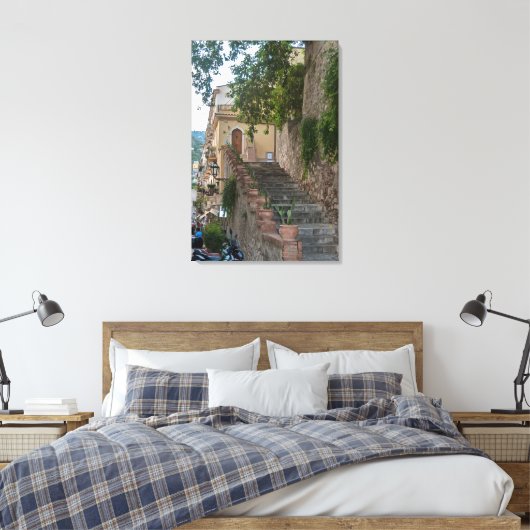 Taormina. #14. canvas afdruk (Insitu (Slaapkamer))