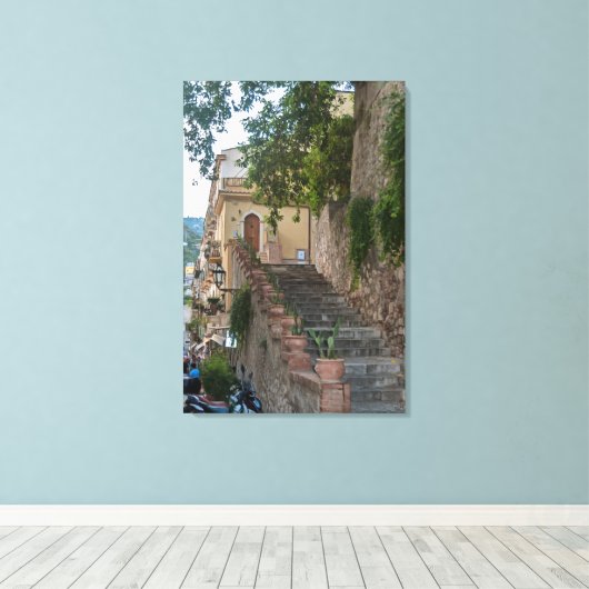 Taormina. #14. canvas afdruk (Insitu (Houten vloer))