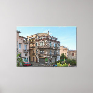 Taormina. 6. canvas afdruk