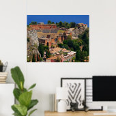 Taormina amphitheater 3 poster (Thuiskantoor)