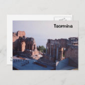 Taormina Briefkaart (Voorkant / Achterkant)