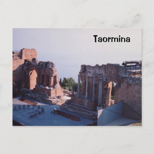 Taormina Briefkaart (Voorkant)