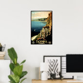 TAORMINA ITALIA Sicilië  Italië Reis Poster (Thuiskantoor)