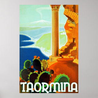 Taormina ~ Italiaans reizen Poster