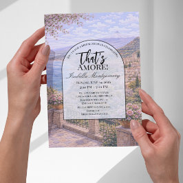 Taormina Italian Themed Bridal Shower Kaart