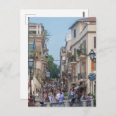 Taormina. Nummer 7. Briefkaart (Voorkant / Achterkant)
